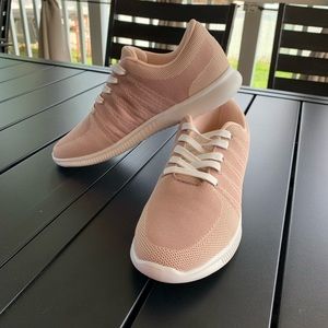 NWOT Just Fab pinkish tan sneakers